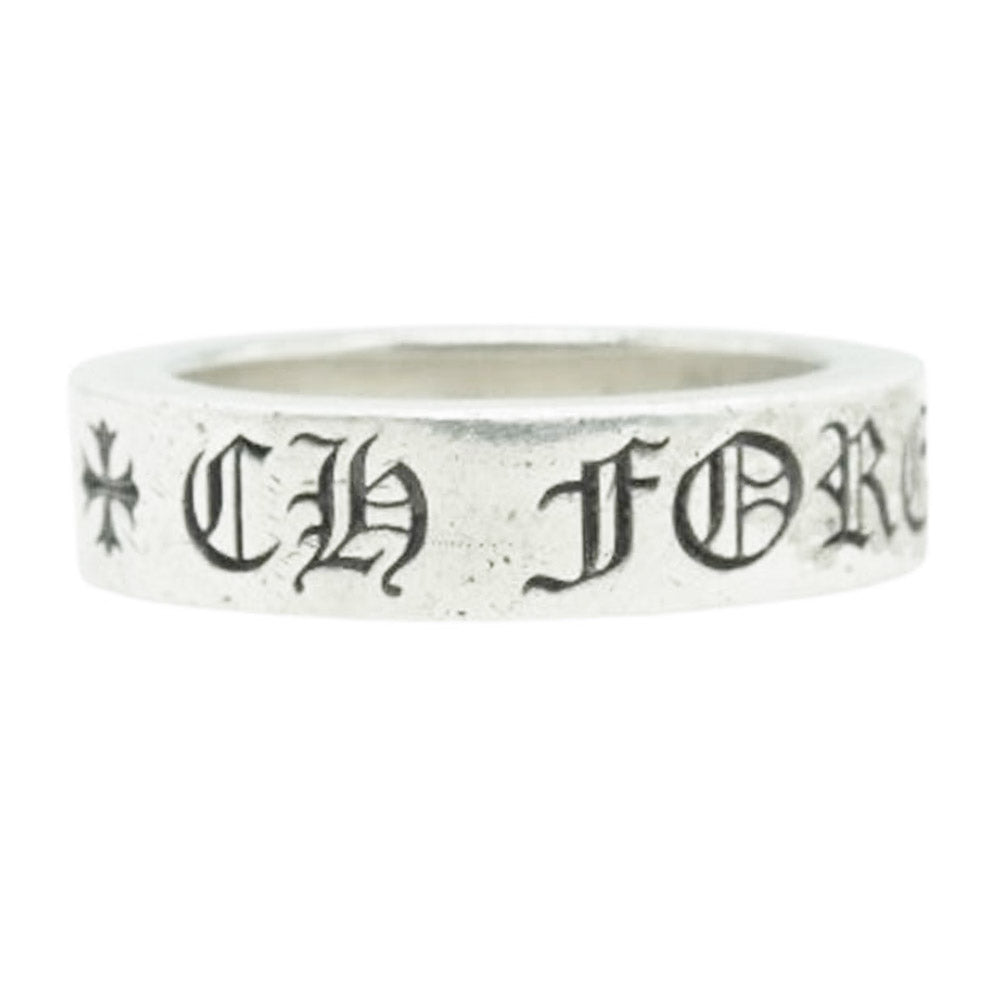 CHROME HEARTS クロムハーツ（原本無） Beyond Cool 販売証明書付属 6mm SPACER FOREVER スペーサー フォーエバー リング シルバー系 18号【中古】