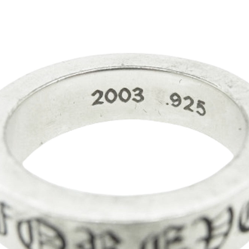 CHROME HEARTS クロムハーツ（原本無） Beyond Cool 販売証明書付属 6mm SPACER FOREVER スペーサー フォーエバー リング シルバー系 18号【中古】
