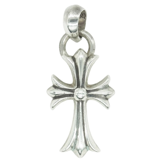 CHROME HEARTS クロムハーツ（原本無） Beyond Cool 販売証明書付属 CH CRS SML W/BALE スモール CHクロス w/ベイル ペンダントトップ シルバー系【中古】