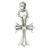 CHROME HEARTS クロムハーツ（原本無） Beyond Cool 販売証明書付属 CH CRS SML W/BALE スモール CHクロス w/ベイル ペンダントトップ シルバー系【中古】