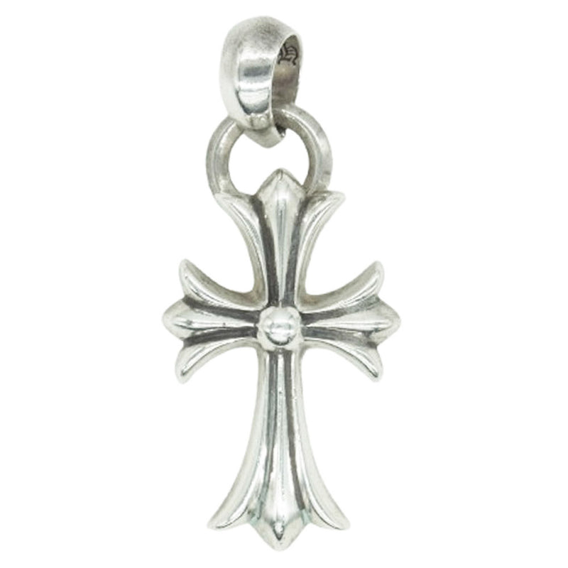 CHROME HEARTS クロムハーツ（原本無） Beyond Cool 販売証明書付属 CH CRS SML W/BALE スモール CHクロス w/ベイル ペンダントトップ シルバー系【中古】