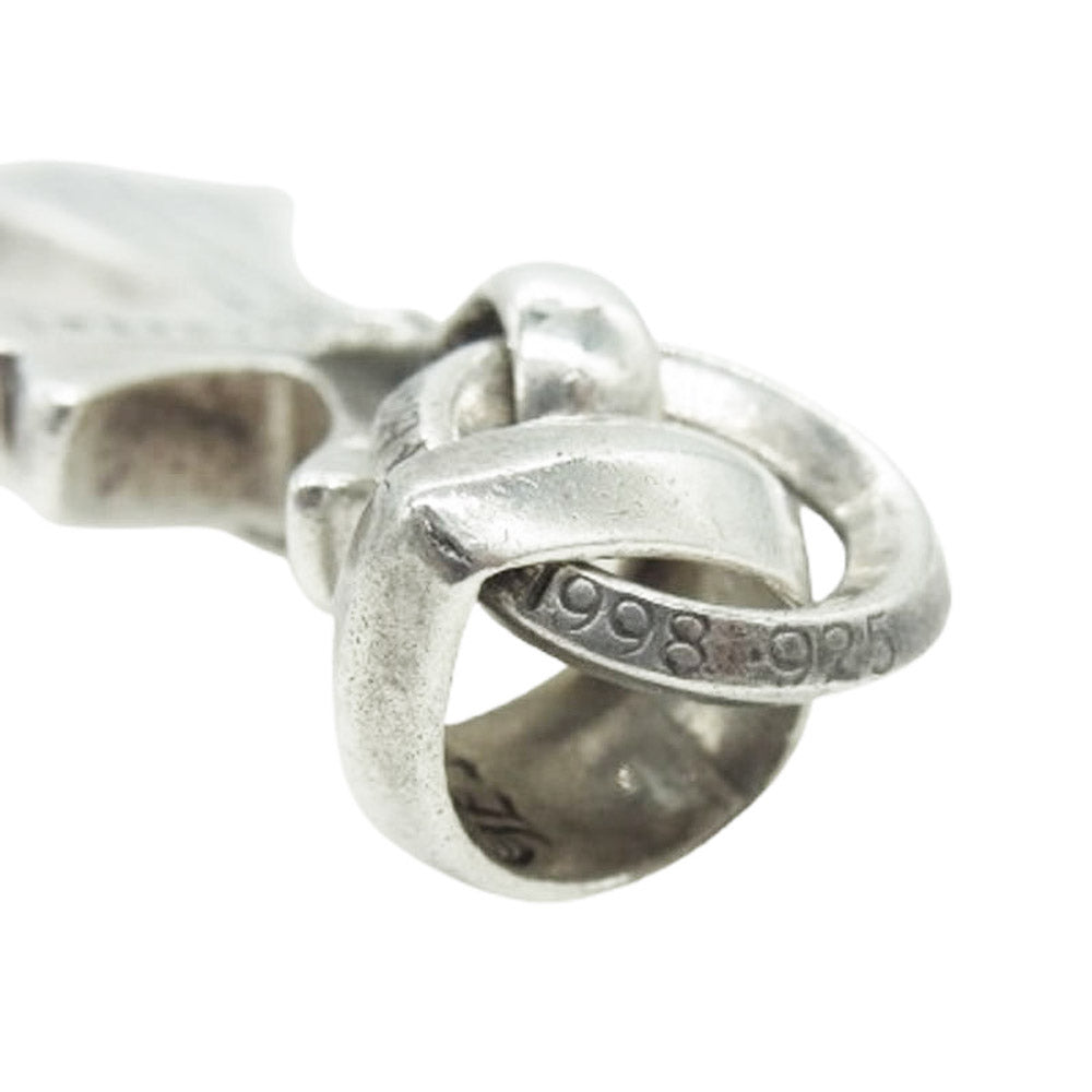 CHROME HEARTS クロムハーツ（原本無） Beyond Cool 販売証明書付属 CH CRS SML W/BALE スモール CHクロス w/ベイル ペンダントトップ シルバー系【中古】