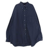 GRAPHPAPER グラフペーパー 24SS GM241-50021B Oxford Oversized B.D.Shirt オックスフォード オーバーサイズ 長袖 シャツ ネイビー系 O/S【中古】
