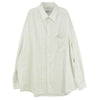 GRAPHPAPER グラフペーパー 25SS GM251-50144 Silicon Poplin Oversized Regular Collar Shirt シリコン オーバーサイズ 長袖 シャツ ホワイト系 1【中古】