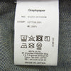 GRAPHPAPER グラフペーパー 25SS GU251-40188DB Selvage Denim TwoTuck Pants セルヴィッジ デニム ツータック パンツ インディゴブルー系 3【中古】