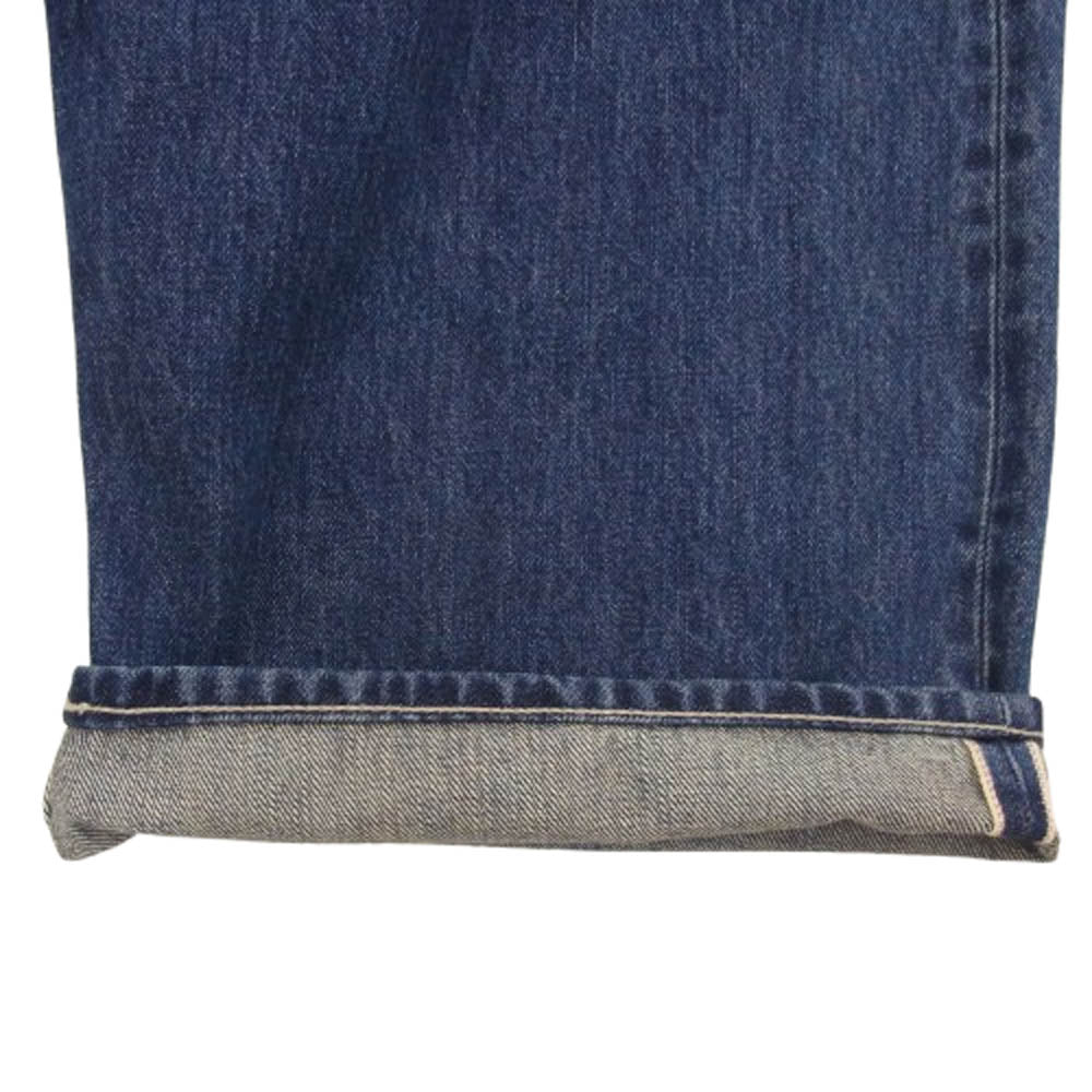 GRAPHPAPER グラフペーパー 25SS GU251-40188DB Selvage Denim TwoTuck Pants セルヴィッジ デニム ツータック パンツ インディゴブルー系 3【中古】
