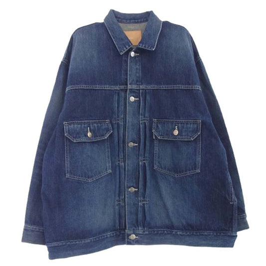 GRAPHPAPER グラフペーパー 25SS GM251-30185DB Selvage Denim Jacket セルヴィッジ デニム ジャケット インディゴブルー系 1【中古】