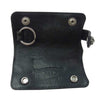 CHROME HEARTS クロムハーツ（原本無） KEY CASE クロスボールボタン レザー キーケース ブラック系【中古】