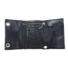 CHROME HEARTS クロムハーツ（原本無） 3FOLD 3フォールド クロスボールボタン レザー コンパクトウォレット 財布 ブラック系【中古】