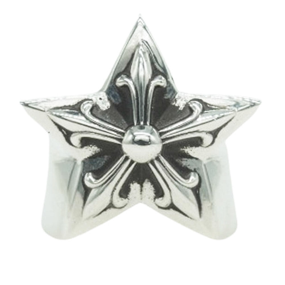 CHROME HEARTS クロムハーツ（原本無） STR LRG ラージ スター リング シルバー系 19号【中古】