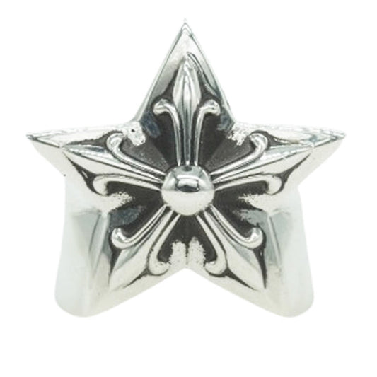 CHROME HEARTS クロムハーツ（原本無） STR LRG ラージ スター リング シルバー系 19号【中古】