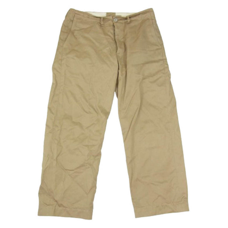 Buzz Rickson's バズリクソンズ M43035 EARLY MILITARY CHINOS 1945 MODELTrousers Chino Pants トラウザー パンツ ブラウン系 32【中古】