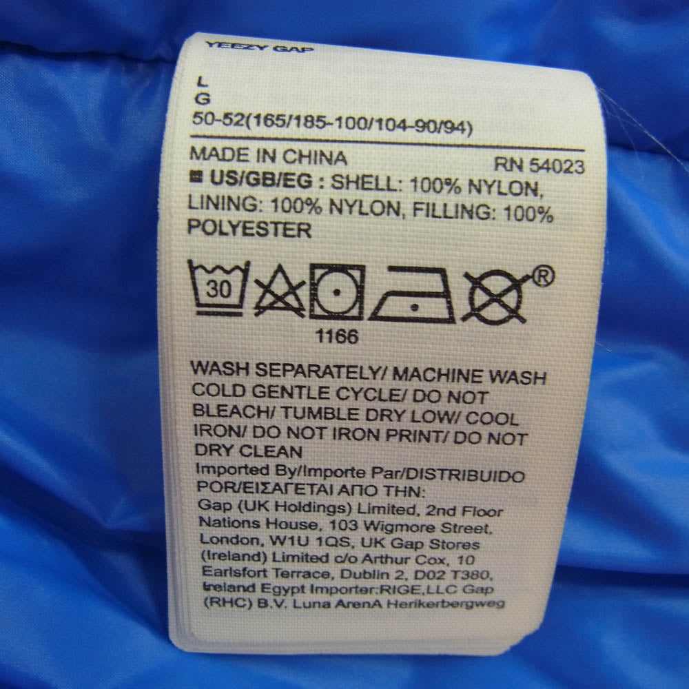 イージーギャップ Round Jacket ラウンド ジャケット ブルー系 L【中古】
