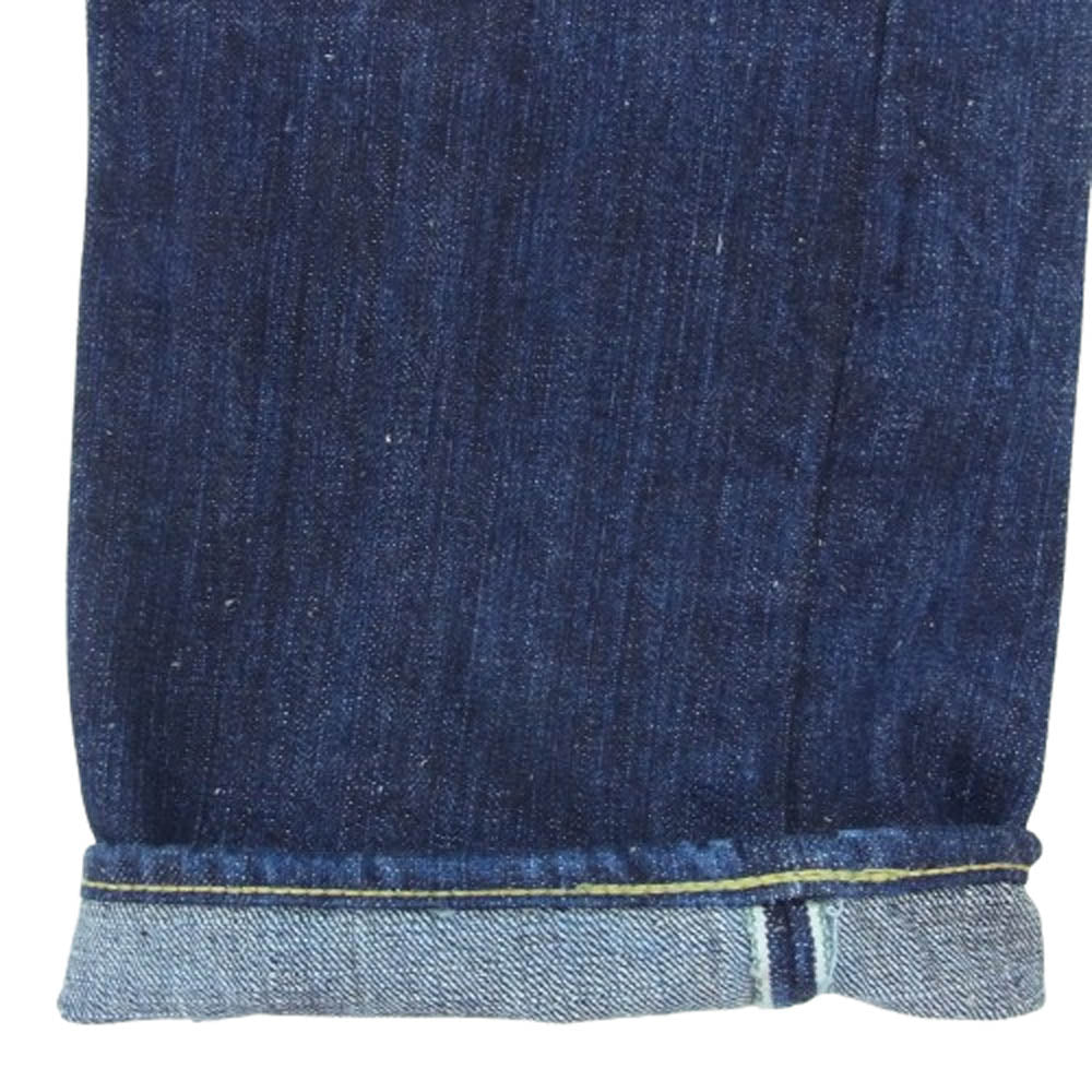 SUGAR CANE シュガーケーン SC40401A 14oz 混藍砂糖黍 右綾デニム レギュラーストレート ワンウォッシュ デニム パンツ インディゴブルー系 32【美品】【中古】