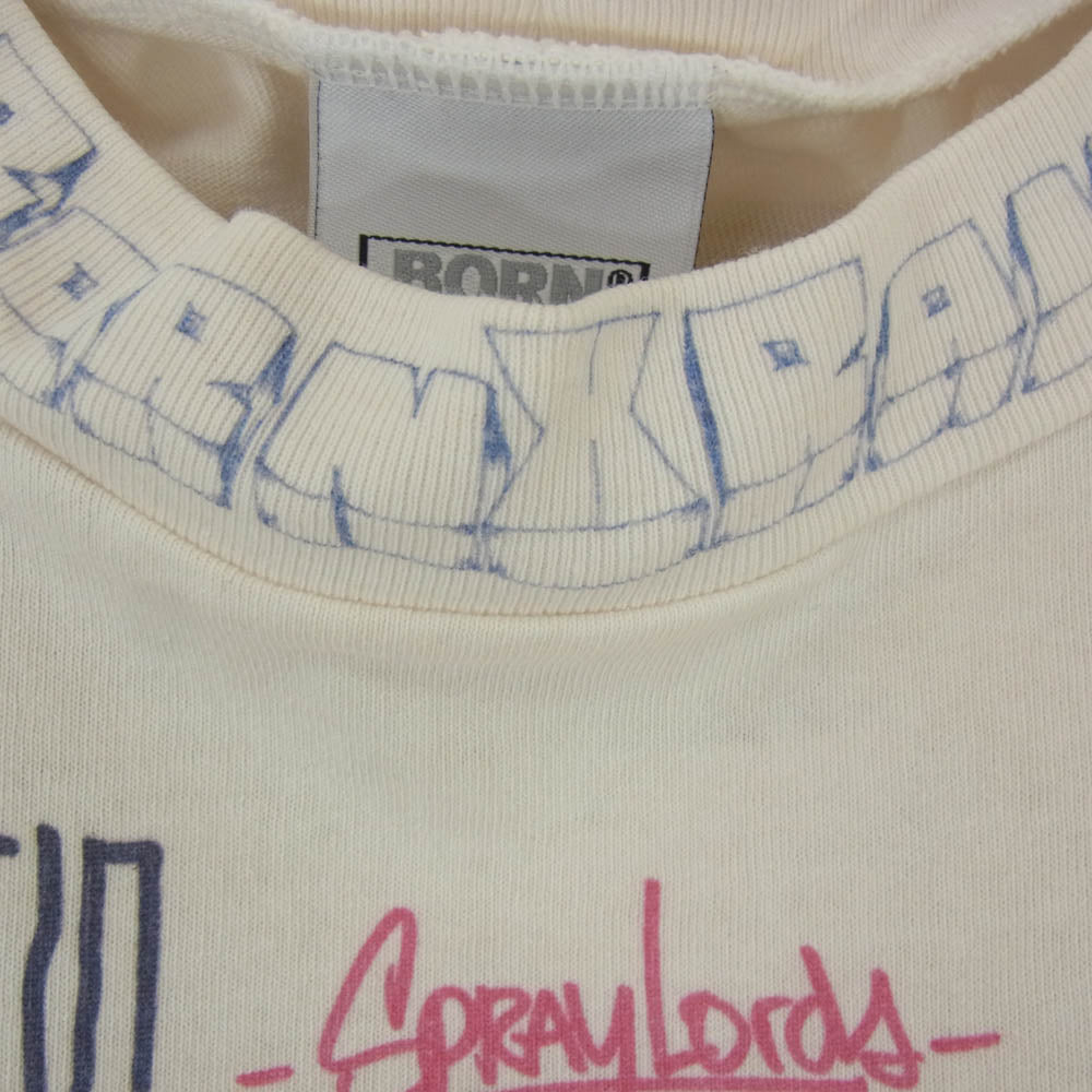 SAINT MICHAEL セントマイケル 24SS SM-YS8-0000-C10 BR_LS TEE/LA ロング スリーブ Tシャツ カットソー マルチカラー系 OS【中古】