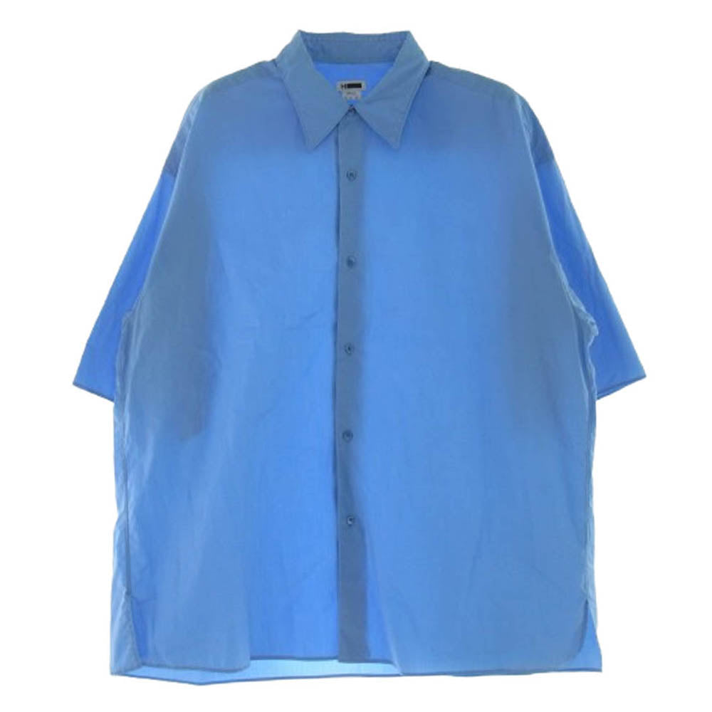 エイチ ビューティー＆ユース 1216-250-2859 CUT SHIRT ショートスリーブ カット 半袖 シャツ ライトブルー系 S【中古】