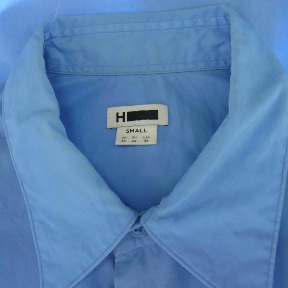 エイチ ビューティー＆ユース 1216-250-2859 CUT SHIRT ショートスリーブ カット 半袖 シャツ ライトブルー系 S【中古】