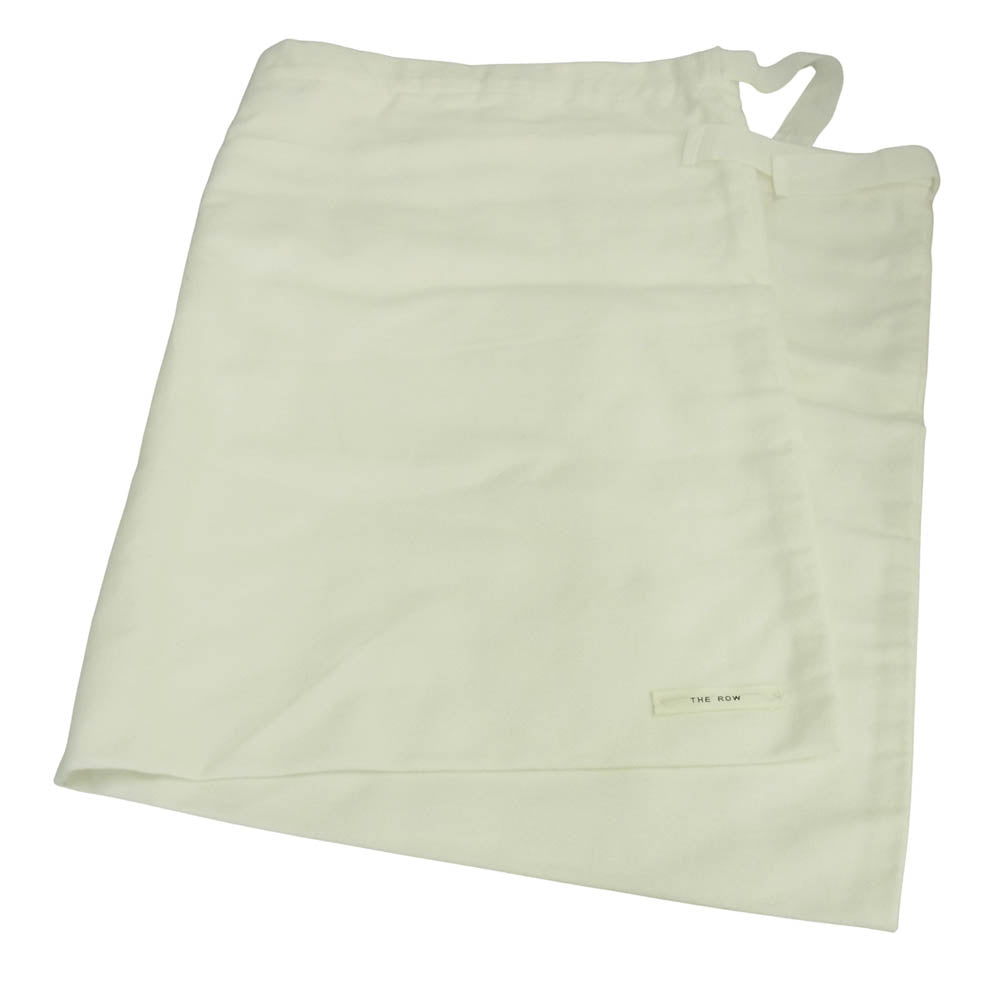 The Row ザロウ F1191-L65 FLAT ANKLE GARDEN BOOTS フラット アンクル レザー サイドゴア ガーデンブーツ ブラック系 39【中古】