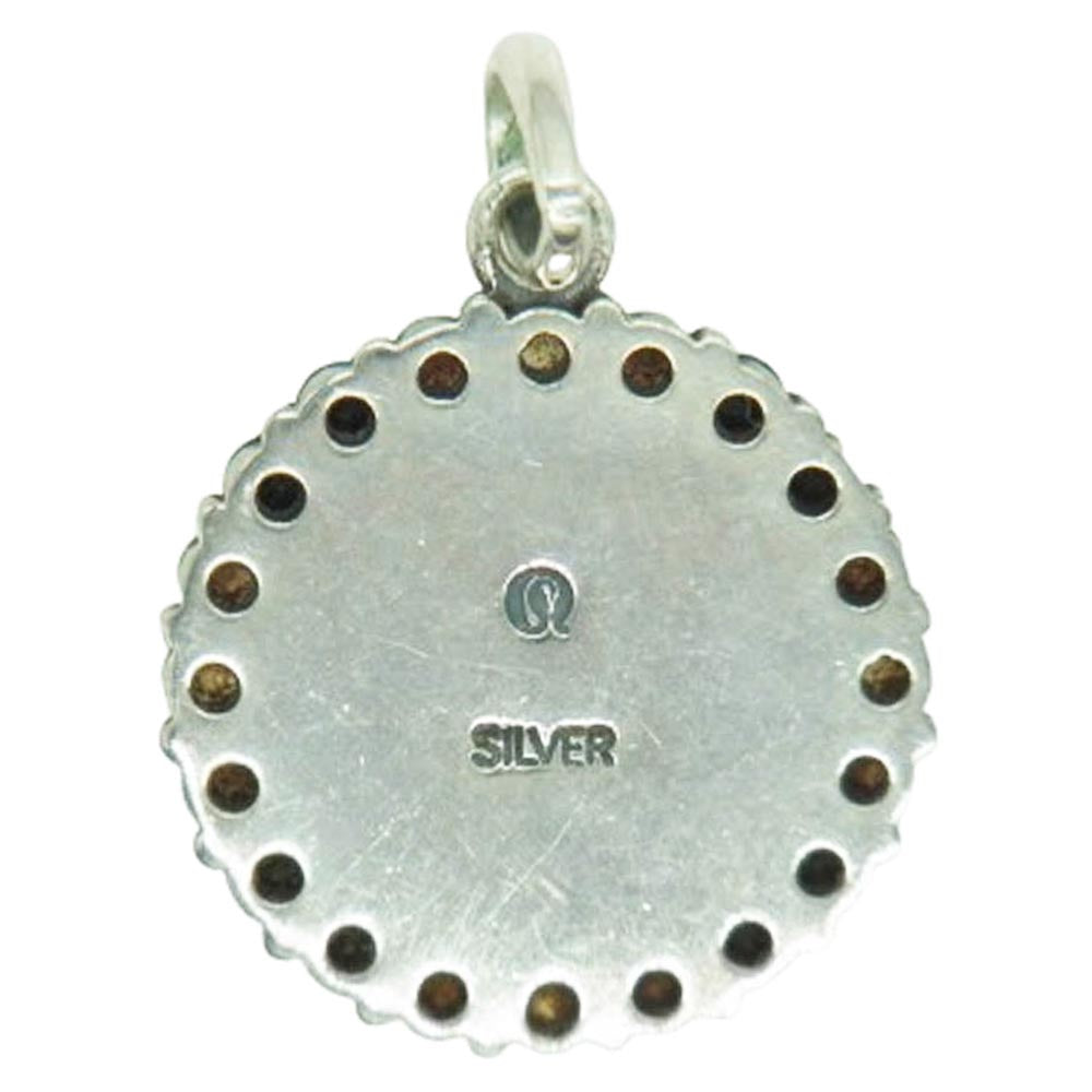 アクアシルバー ペンダントトップ ブラック ブラウン シルバー系 ブラウン系【中古】