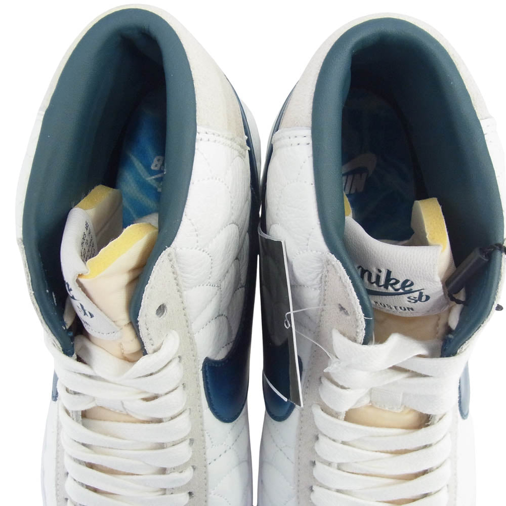 NIKE ナイキ DO9399-100 SB Blazer Mid EK ブレーザー ミッド EK スニーカー ホワイト系 26.5cm【極上美品】【中古】