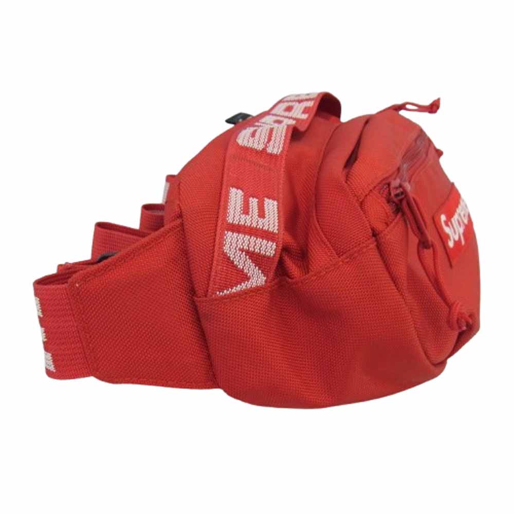 Supreme シュプリーム 18SS waist bag ウエスト バッグ レッド系【中古】