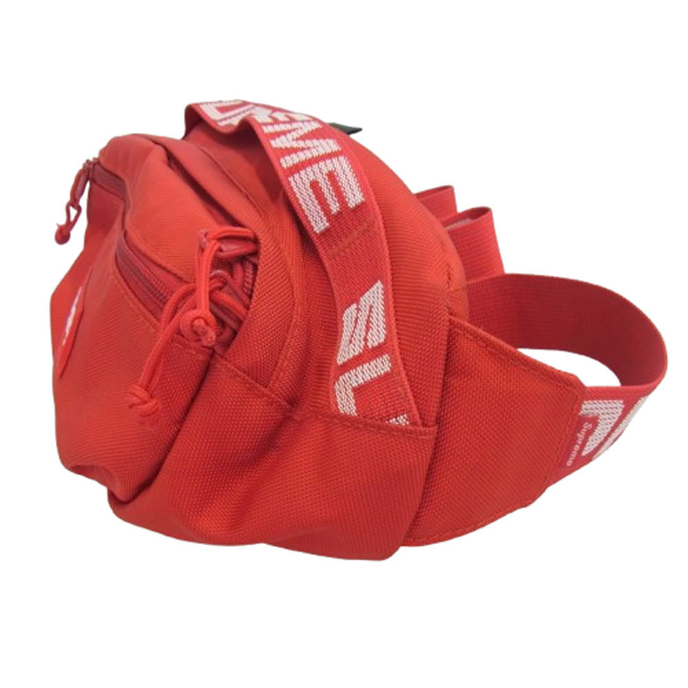Supreme シュプリーム 18SS waist bag ウエスト バッグ レッド系【中古】