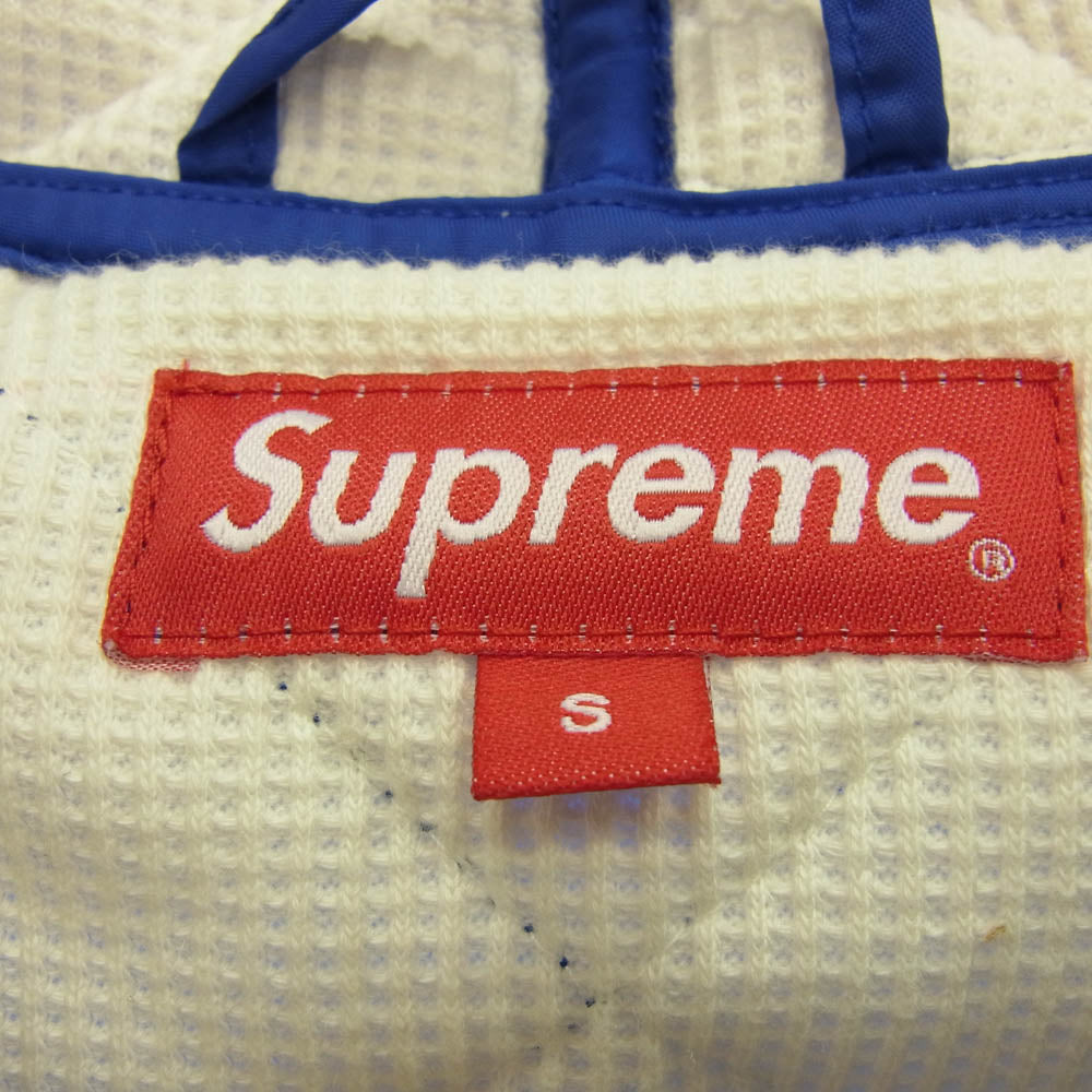 Supreme シュプリーム 15AW Independent Quilted Nylon Jacket インディペンデント キルト ジャケット ブルー系 S【中古】