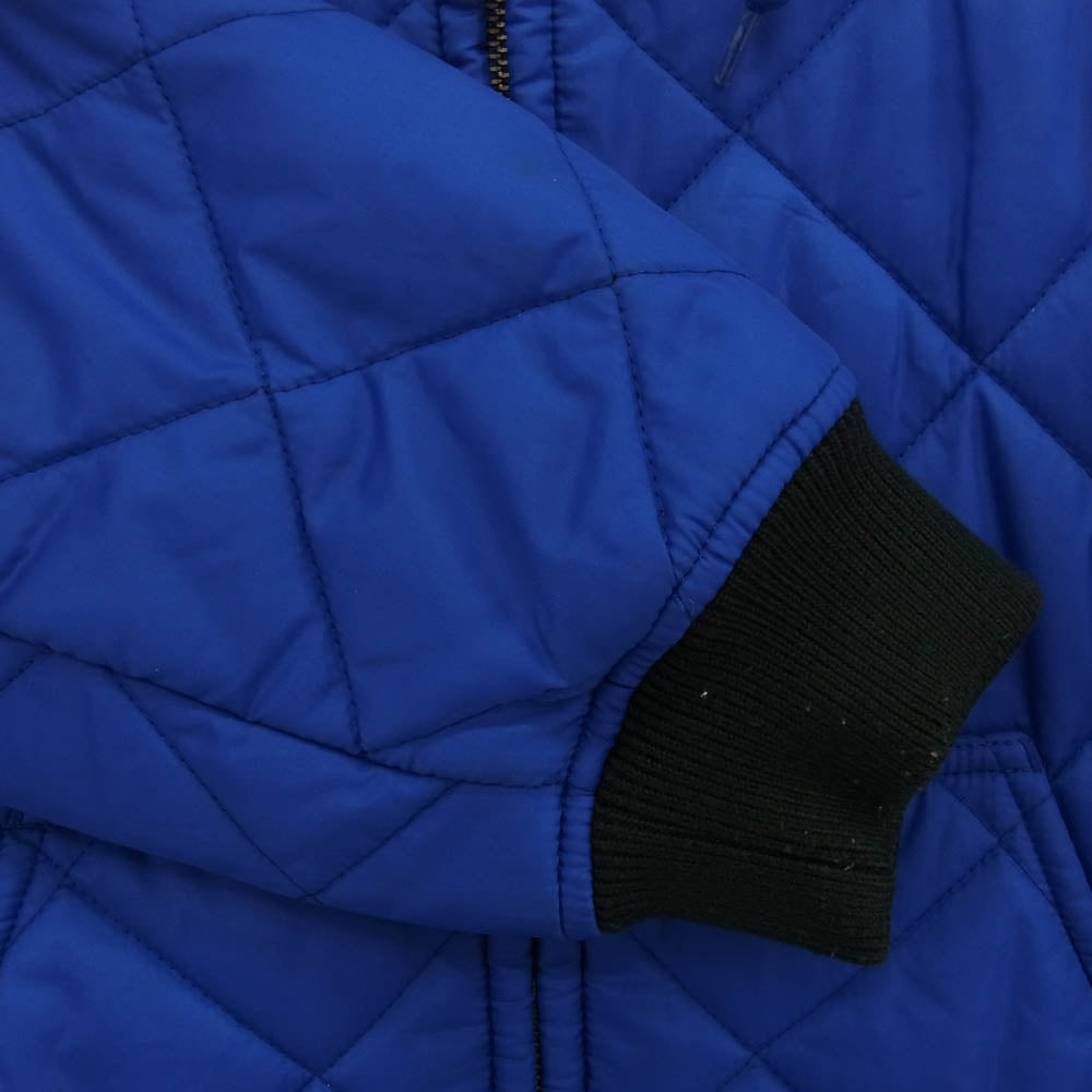 Supreme シュプリーム 15AW Independent Quilted Nylon Jacket インディペンデント キルト ジャケット ブルー系 S【中古】