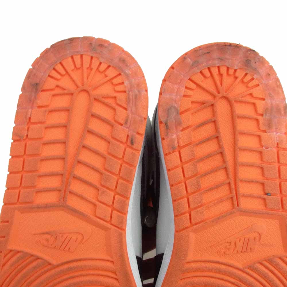 NIKE ナイキ 555088-180 Air Jordan 1 Retro High OG Electro Orange エアジョーダン1 レトロ ハイ OG エレクトロオレンジ スニーカー ホワイト系 26.5cm【中古】