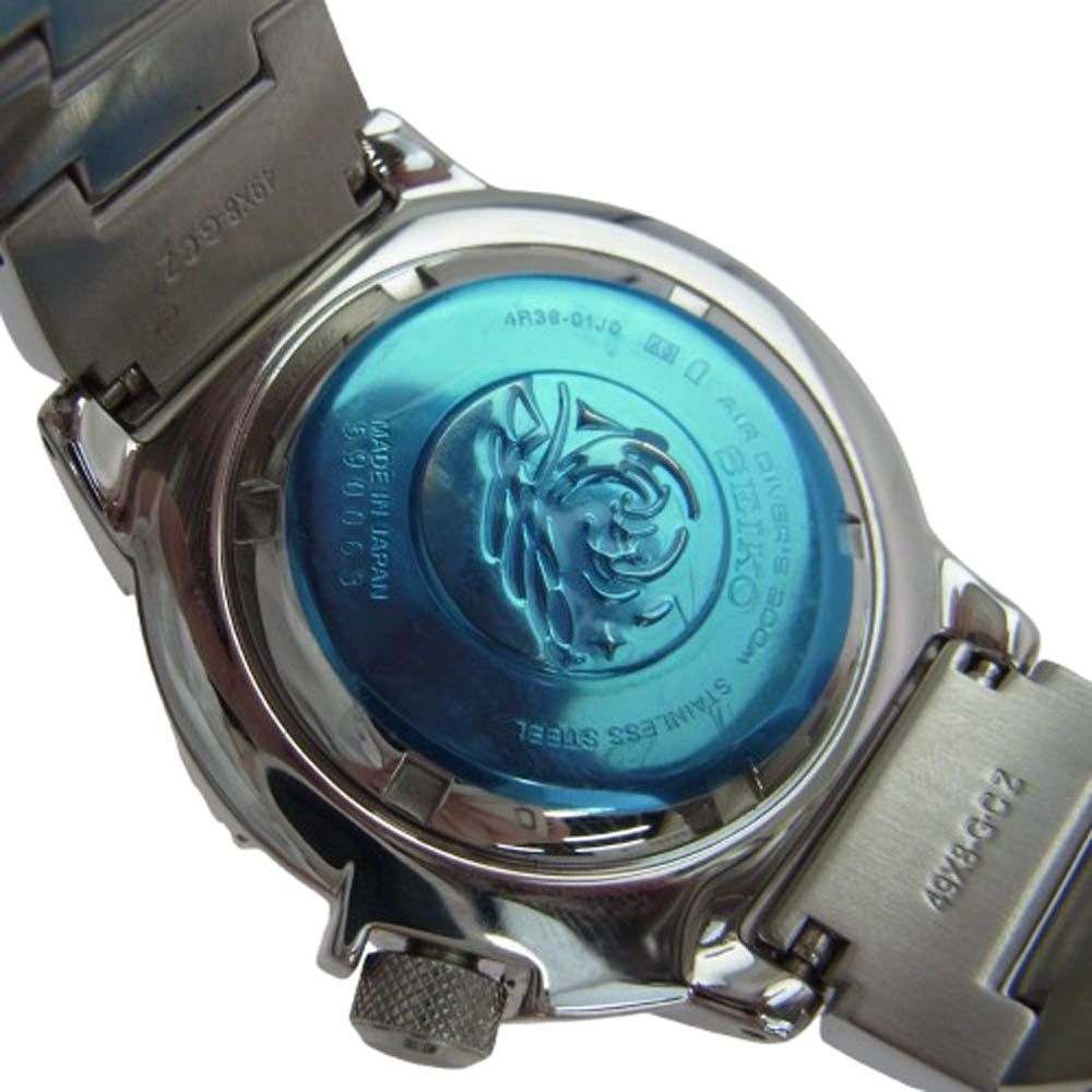SEIKO セイコー SRP307 SUPERIOR スーペリア ダイバーズウォッチ 自動巻き 腕時計 シルバー系【中古】