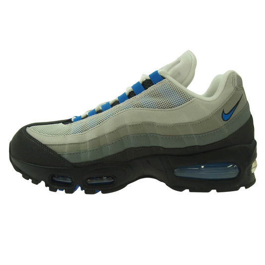 NIKE ナイキ IM7410-100 フェイクバスターズ鑑定済 Air Max エアマックス 95 OG Big Bubble ビッグ バブル Blue Spark ブルー スパーク ローカット スニーカー グレー系 27.5cm【新古品】【未使用】【中古】