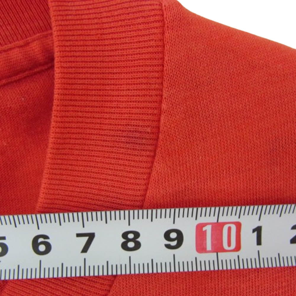 NIKE ナイキ ヴィンテージ 紺タグ TMタグ 80s 肩掛けエアジョーダン 半袖 Tシャツ レッド系 L【中古】