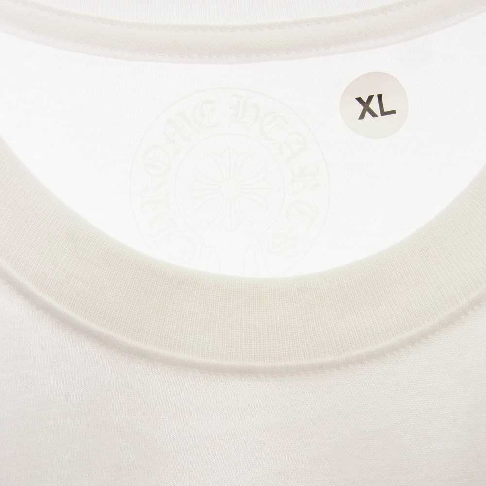 CHROME HEARTS クロムハーツ（原本無） Horseshoe Tee ホースシュー プリント 半袖 Tシャツ ホワイト系 XL【新古品】【未使用】【中古】