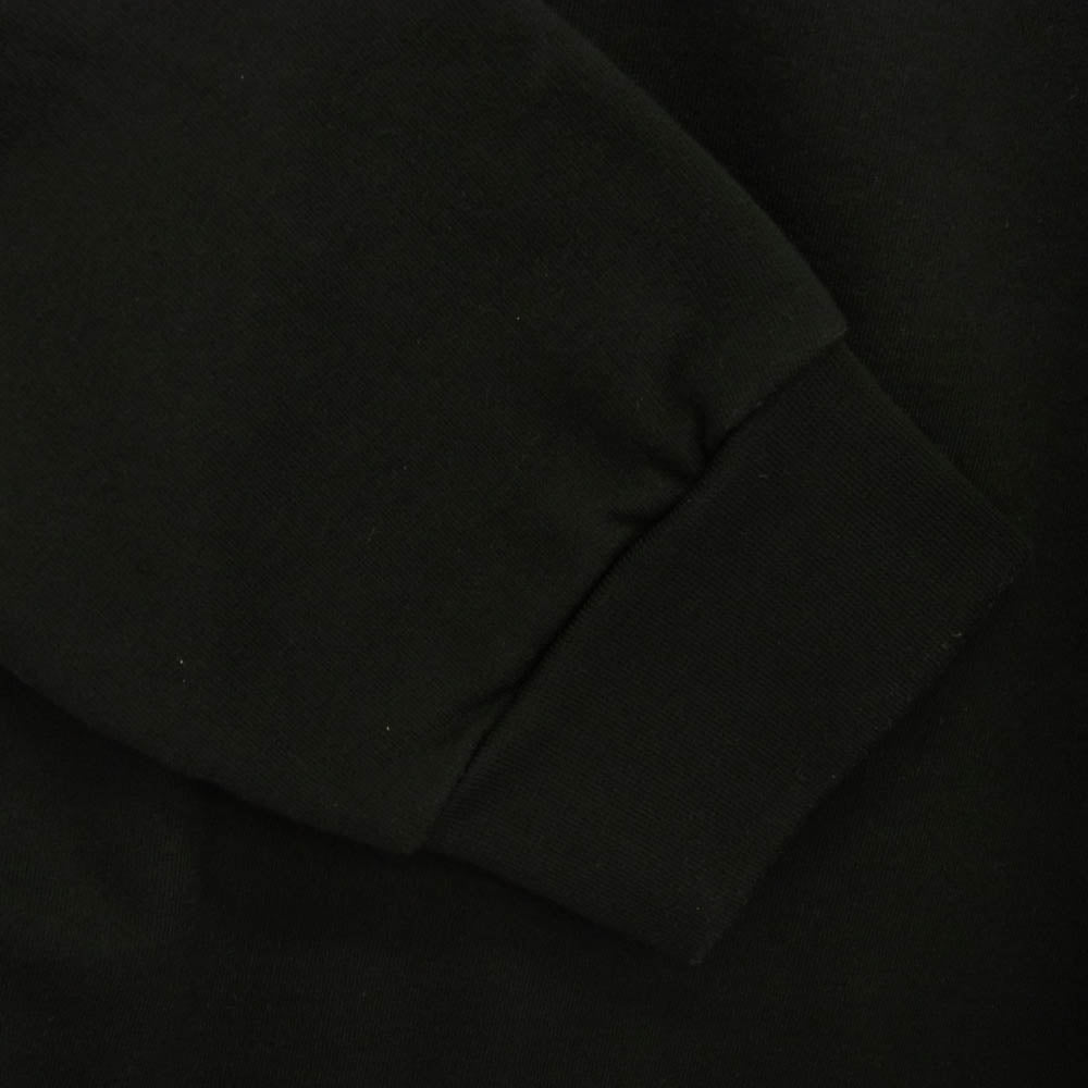 CHROME HEARTS クロムハーツ（原本無） SWTSHRT PLVR ネック 袖ロゴ プリント クルーネック スウェット XL ブラック系 XL【新古品】【未使用】【中古】