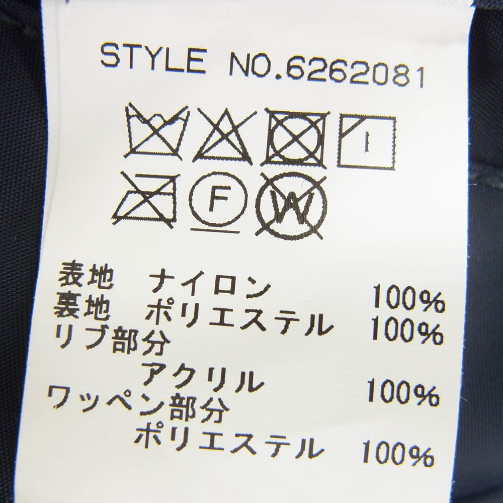 AVIREX アヴィレックス 6262081 レディース L-2A コマーシャルロゴ フライト ジャケット ネイビー系 M【中古】