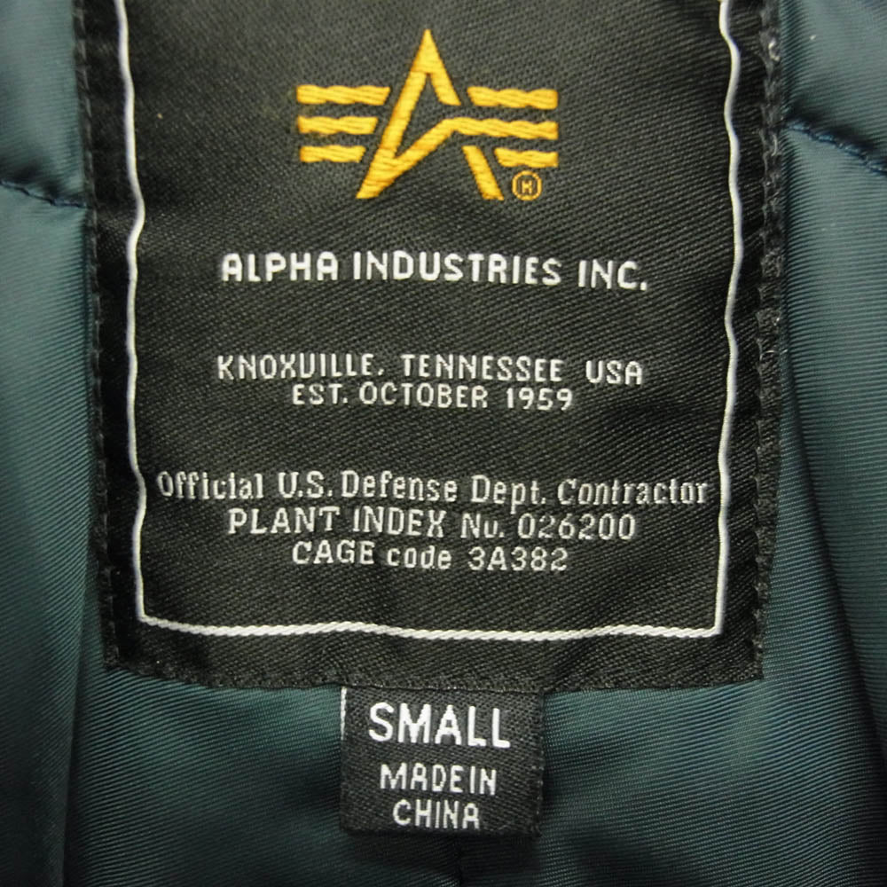 ALPHA アルファ CWU-45/P star warriors ミリタリー ジャケット グリーン系 S【中古】