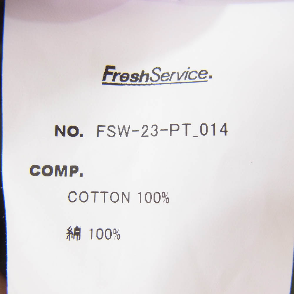 FreshService フレッシュサービス 23SS FSW-23-PT-014 UTILITY OVER SHORTS ユーティリティ オーバー コットン ショートパンツ ショーツ ハーフパンツ カーキ系 F【中古】
