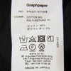 GRAPHPAPER グラフペーパー 23SS GM231-40196B Stretch Typewriter Wide Chef Pants ストレッチ タイプライター ワイドシェフパンツ ブラック系 F【中古】
