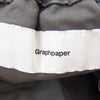 GRAPHPAPER グラフペーパー 23AW GM232-40058B SOLOTEX TWILL WIDE CHEF PANT ソロテックスツイルワイドシェフパンツ グレー系 F【中古】
