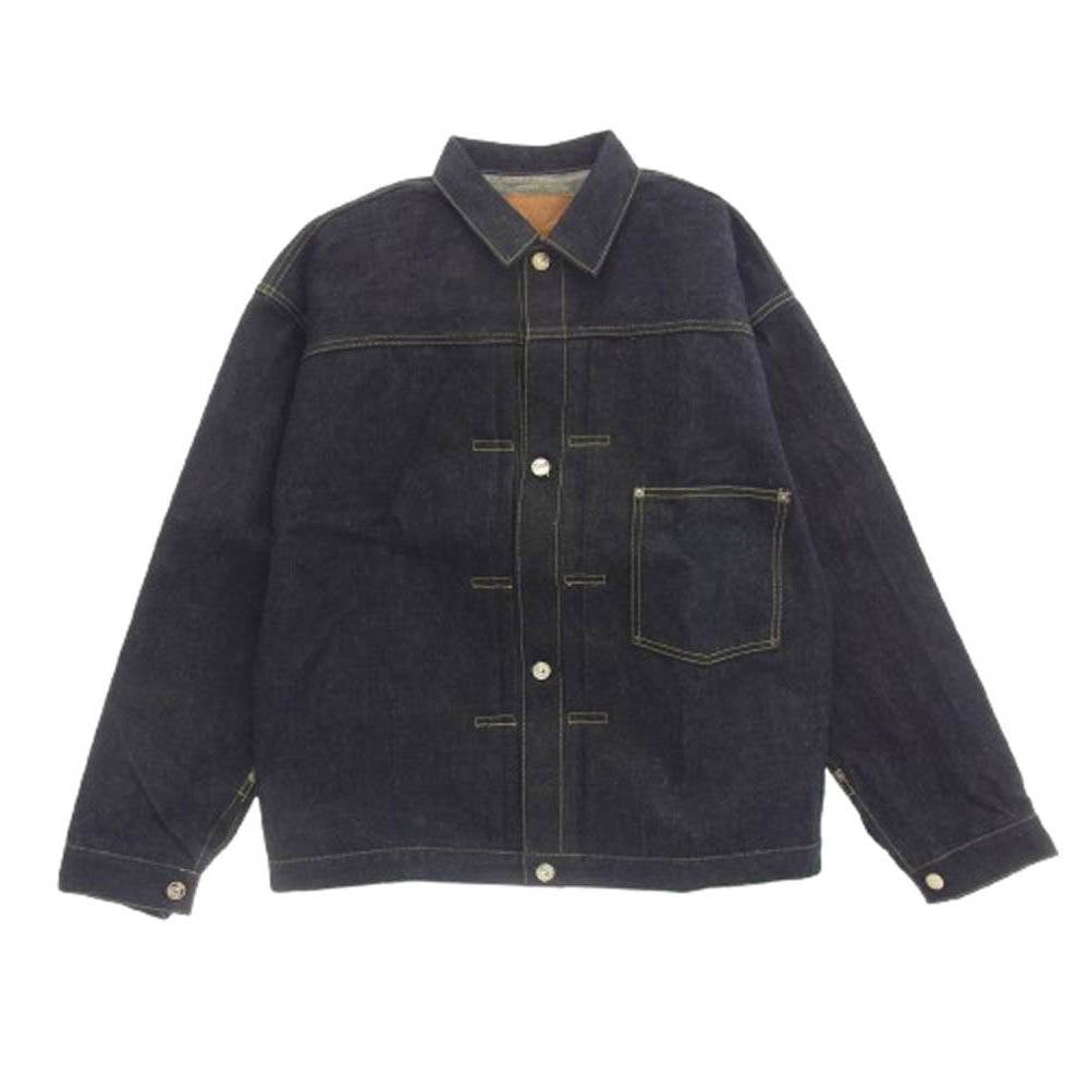 SUBCULTURE サブカルチャー SCJK-CL07 S06XX Denim Jacket Indigo シンチバック デニムジャケット Gジャン インディゴ インディゴブルー系 48【極上美品】【中古】