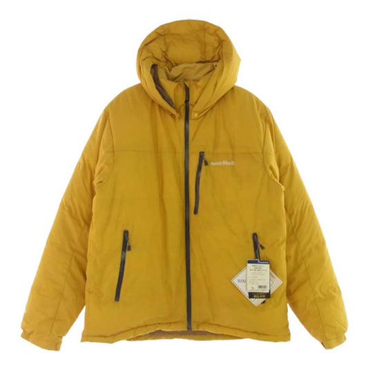 mont-bell モンベル 1101574 パーマフロストダウンパーカー ダウンジャケット イエロー系 XL【新古品】【未使用】【中古】