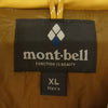mont-bell モンベル 1101574 パーマフロストダウンパーカー ダウンジャケット イエロー系 XL【新古品】【未使用】【中古】