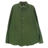 COMOLI コモリ 16SS I01-02001 長袖 コモリシャツ グリーン系 1【中古】
