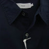 GRAPHPAPER グラフペーパー 20AW GM202-50606D THE DIVERSE ダイバーズ別注 Double Face Cotton Broad Shirt ダブルフェイス コットンブロード 長袖 シャツ ネイビー系 1【中古】