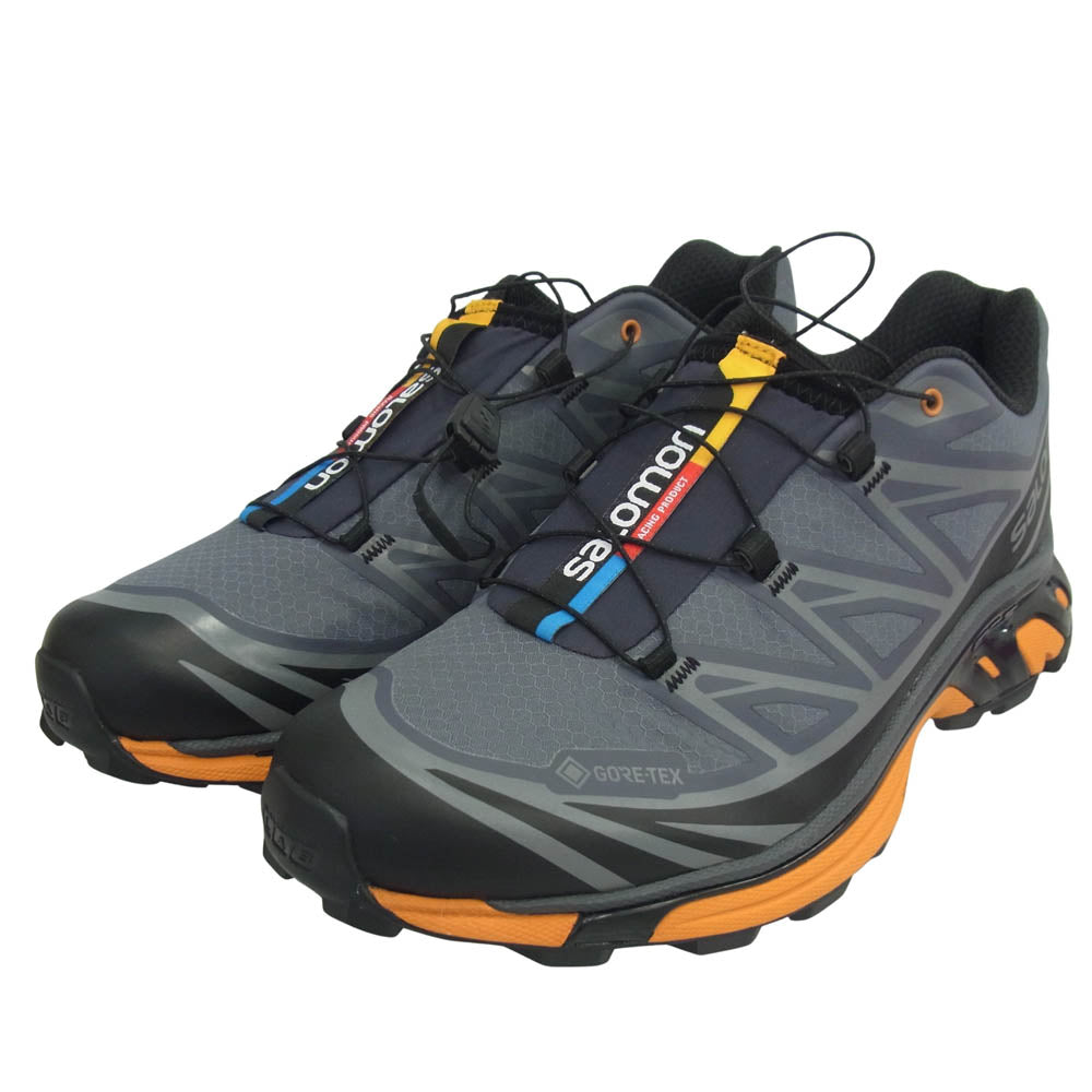 salomon サロモン 417054 29 XT-6 GTX UTILITY ゴアテックス ユーティリティ ローカット スニーカー グレー系 26.5cm【極上美品】【中古】