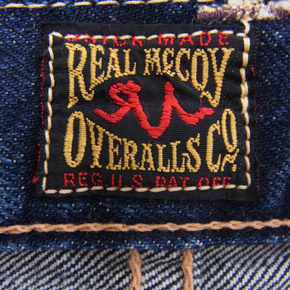 The REAL McCOY'S ザリアルマッコイズ セルビッチ ボタンフライ デニムパンツ インディゴブルー系 M【中古】