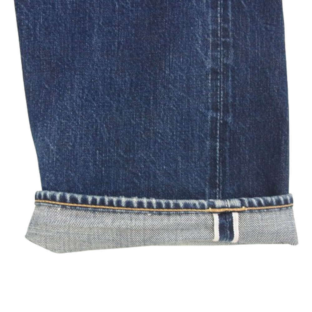 The REAL McCOY'S ザリアルマッコイズ セルビッチ ボタンフライ デニムパンツ インディゴブルー系 M【中古】