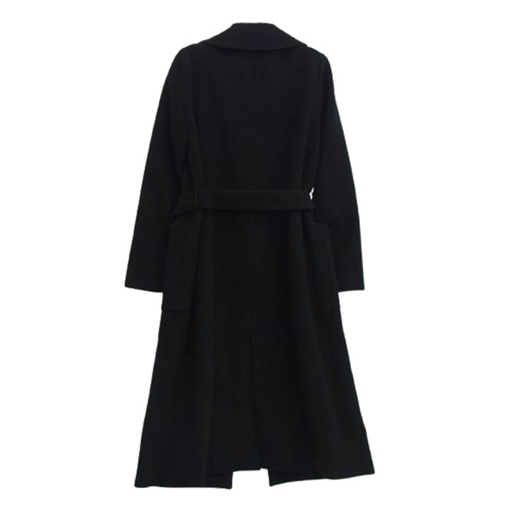 デミルクスビームス カシミヤ混 ウールコート ブラック ブラック系 M【中古】