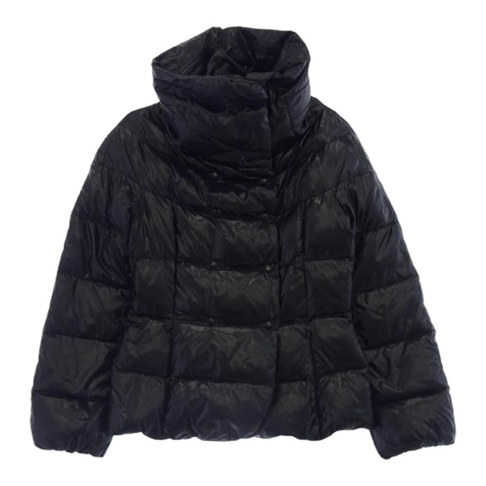 MONCLER モンクレール 020934690450 68950 モンクレールジャパンタグ DEGAS GIUBBOTTO ドガ スタンドカラー ダブルスナップボタン ダウンジャケット ブラック系 00【中古】