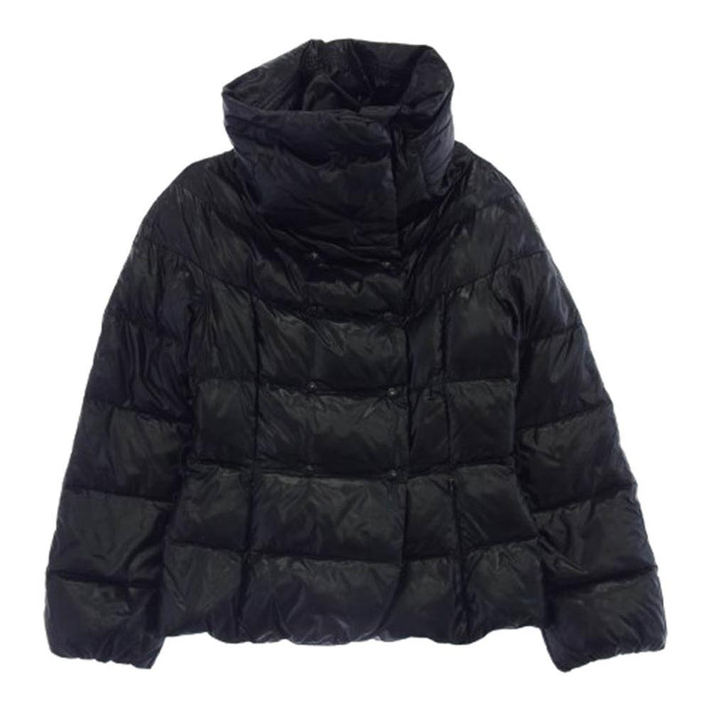 MONCLER モンクレール 020934690450 68950 モンクレールジャパンタグ DEGAS GIUBBOTTO ドガ スタンドカラー ダブルスナップボタン ダウンジャケット ブラック系 00【中古】